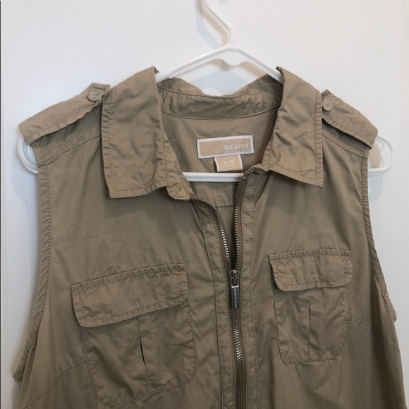 Michael Kors Tan Dress Large - Picture 6 of 7